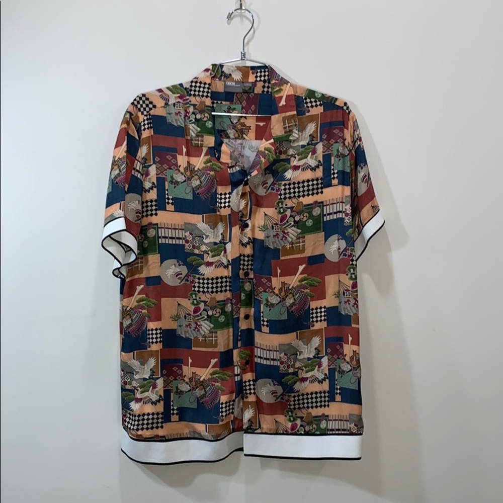 ASOS revere collar shirt size medium